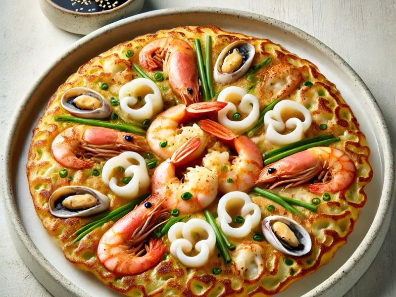 Seafood Pancake